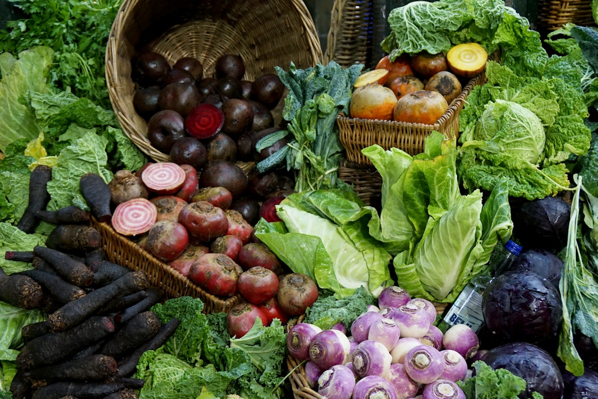 Verduras de hoja verde y nutrientes